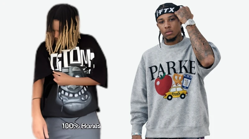 Mixed Emotion and Parke Sweatshirt Statement Pieces